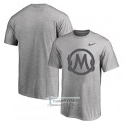 Camiseta Manga Corta Los Angeles Lakers Mamba Academy Gris