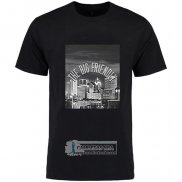 Camiseta Manga Corta Oklahoma City Thunder Ciudad Negro