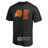 Camiseta Manga Corta Phoenix Suns Whole New Game Negro