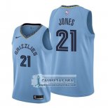 Camiseta Memphis Grizzlies Tyus Jones Statement Azul