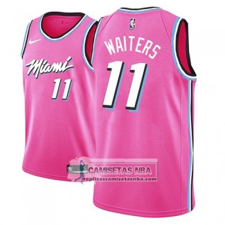 Camiseta Miami Heat Dion Waiters Earned 2018-19