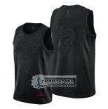 Camiseta Miami Heat Dwyane Wade MVP Negro