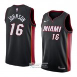 Camiseta Miami Heat James Johnson Icon 2018 Negro