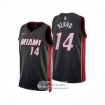 Camiseta Miami Heat Tyler Herro NO 14 Icon 2024-25 Negro