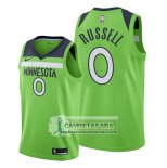 Camiseta Minnesota Timberwolves D'angelo Russell Statement 2019-20 Verde