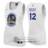 Camiseta Mujer Warriors Bogut Blanco