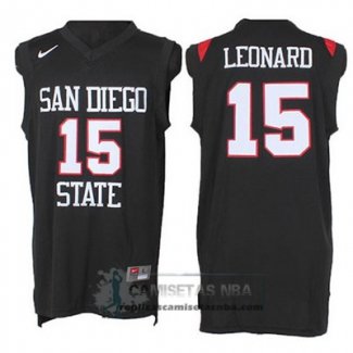 Camiseta NCAA San Diego State Leonard Negro