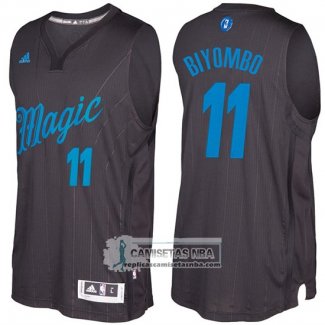 Camiseta Navidad Magic Bismack Biyombo 2016 Negro