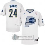 Camiseta Navidad Pacers George 2013 Blanco