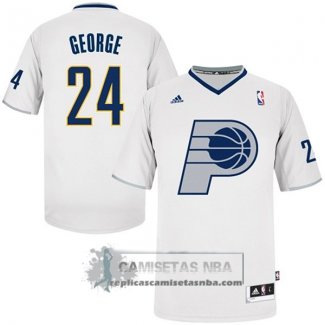 Camiseta Navidad Pacers George 2013 Blanco