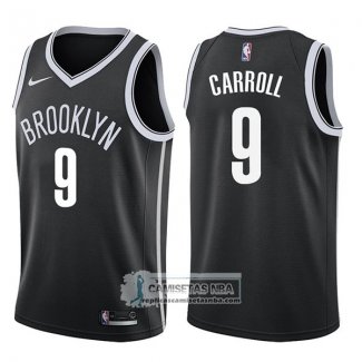 Camiseta Nets Demarre Carroll Icon 2017-18 Negro