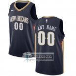 Camiseta New Orleans Pelicans Personalizada 2017-18 Negro