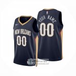 Camiseta New Orleans Pelicans Personalizada Icon 2024-25 Azul