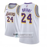 Camiseta Nino Lakers Kobe Bryant Association 2018-19 Blanco