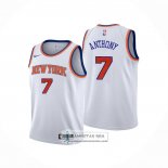 Camiseta Nino New York Knicks Carmelo Anthony NO 7 Association Blanco