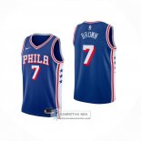 Camiseta Nino Philadelphia 76ers Jaylen Brown NO 7 Icon 2025-26 Azul