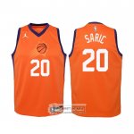 Camiseta Nino Phoenix Suns Dario Saric Statement 2020-21 Naranja
