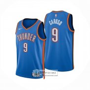 Camiseta Oklahoma City Thunder Alex Caruso NO 9 Icon 2025-26 Azul
