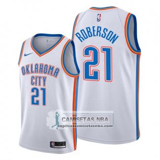 Camiseta Oklahoma City Thunder Andre Roberson Association Blanco