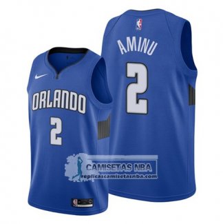 Camiseta Orlando Magic Al Farouq Aminu Statement Edition Azul