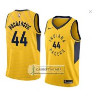 Camiseta Pacers Bojan Bogdanovic Statement 2018 Amarillo