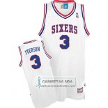 Camiseta Philadelphia 76ers Allen Iverson Retro Blanco