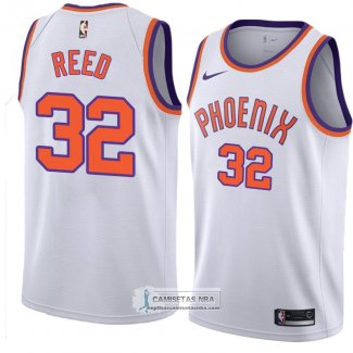 Camiseta Phoenix Suns Davon Reed Hardwood Classic 2018 Blanco