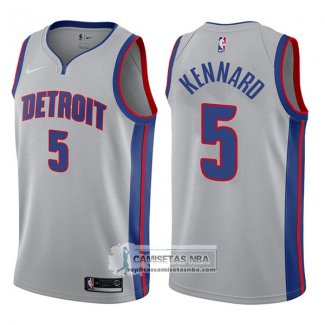 Camiseta Pistons Luke Kennard Statement 2017-18 Gris