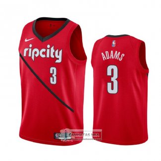 Camiseta Portland Trail Blazers Jaylen Adams Earned 2020 Rojo