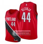 Camiseta Portland Trail Blazers Mario Hezonja Statement Edition Rojo Negro