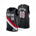 Camiseta Portland Trail Blazers Personalizada Icon 2025-26 Negro