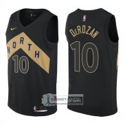 Camiseta Raptors Demar Derozan Ciudad Negro