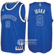 Camiseta Retro 2016-17 Raptors Ibaka Azul