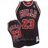 Camiseta Retro Bulls Jordan 1995-96 Negro