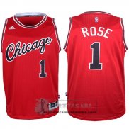 Camiseta Retro Bulls Rose Rojo