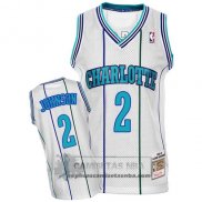 Camiseta Retro Hornets Johnson Retro Blanco