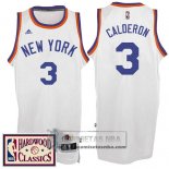 Camiseta Retro Knicks Calderon Blanco