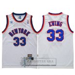 Camiseta Retro Knicks Ewing Blanco