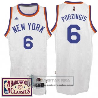 Camiseta Retro Knicks Porzingis Blanco