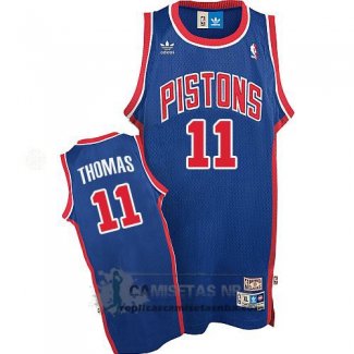 Camiseta Retro Pistons Thomas Azul