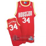 Camiseta Retro Rockets Olajuwon Rojo