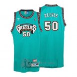 Camiseta Retro Vancouver Grizzlies Reeves Verde