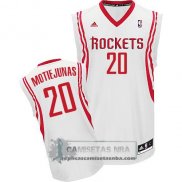 Camiseta Rockets Motiejunas Blanco