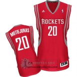 Camiseta Rockets Motiejunas Rojo