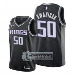 Camiseta Sacramento Kings Caleb Swanigan Statement Negro