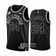 Camiseta San Antonio Spurs Devin Vassell NO 24 Classic 2022-23 Negro