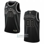 Camiseta San Antonio Spurs Personalizada Classic 2022-23 Negro