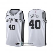 Camiseta San Antonio Spurs Tyler Zeller Association Blanco