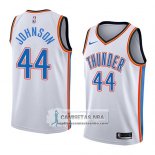 Camiseta Thunder Dakari Johnson Association 2018 Blanco