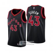 Camiseta Toronto Raptors Pascal Siakam Statement 2020-21 Negro